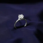 Kyra Classic Solitaire Silver Ring 1 1 11 1