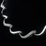 Kyra Glamorous Silver Necklace Set 3 1 22 1 1