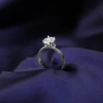 Kyra Classic Solitaire Silver Ring 2 3 9