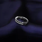 Kyra Two layer Cloud Challa Silver Ring 2 1 11