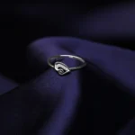 Kyra Peacock Heart Silver Ring 4 1 35