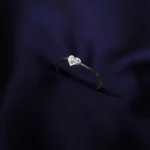 Kyra Eve Heart Silver Ring 1 1 36