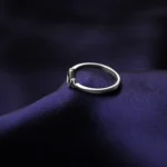 Kyra Barfie Heart Silver Ring 4 1 37