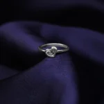 Kyra Reverse Love Silver Ring 4 1 40