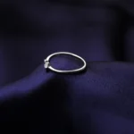 Kyra Eve Heart Silver Ring 4 2 40