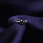 Kyra Barfie Heart Silver Ring 1 2 41