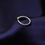 Kyra Reverse Love Silver Ring 3 2 44