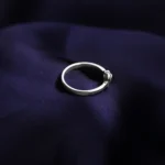 Kyra Reverse Love Silver Ring 2 3 38