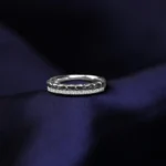 Kyra Two layer Cloud Challa Silver Ring 4 3 9