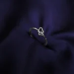 Kyra Two Heart Silver Ring 1 4 33