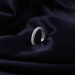 Kyra White Layer Challa Silver Ring 3 2 15 3