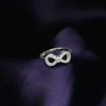 Kyra Heart Infinity Silver Ring 3 2 16 1 1