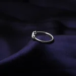 Kyra Reverse Infinity Silver Ring 3 2 33