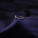 Kyra Zircon Stud Hollow Silver Ring 2 3 28