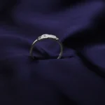 Kyra Reverse Infinity Silver Ring 2 4 24