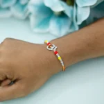 Kyra Silver Om Rakhi 4 3 12