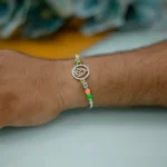 Kyra Silver Ganesha Rakhi 3 3 14