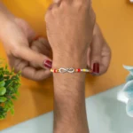 Kyra Silver Infinity Rakhi 1 3 17